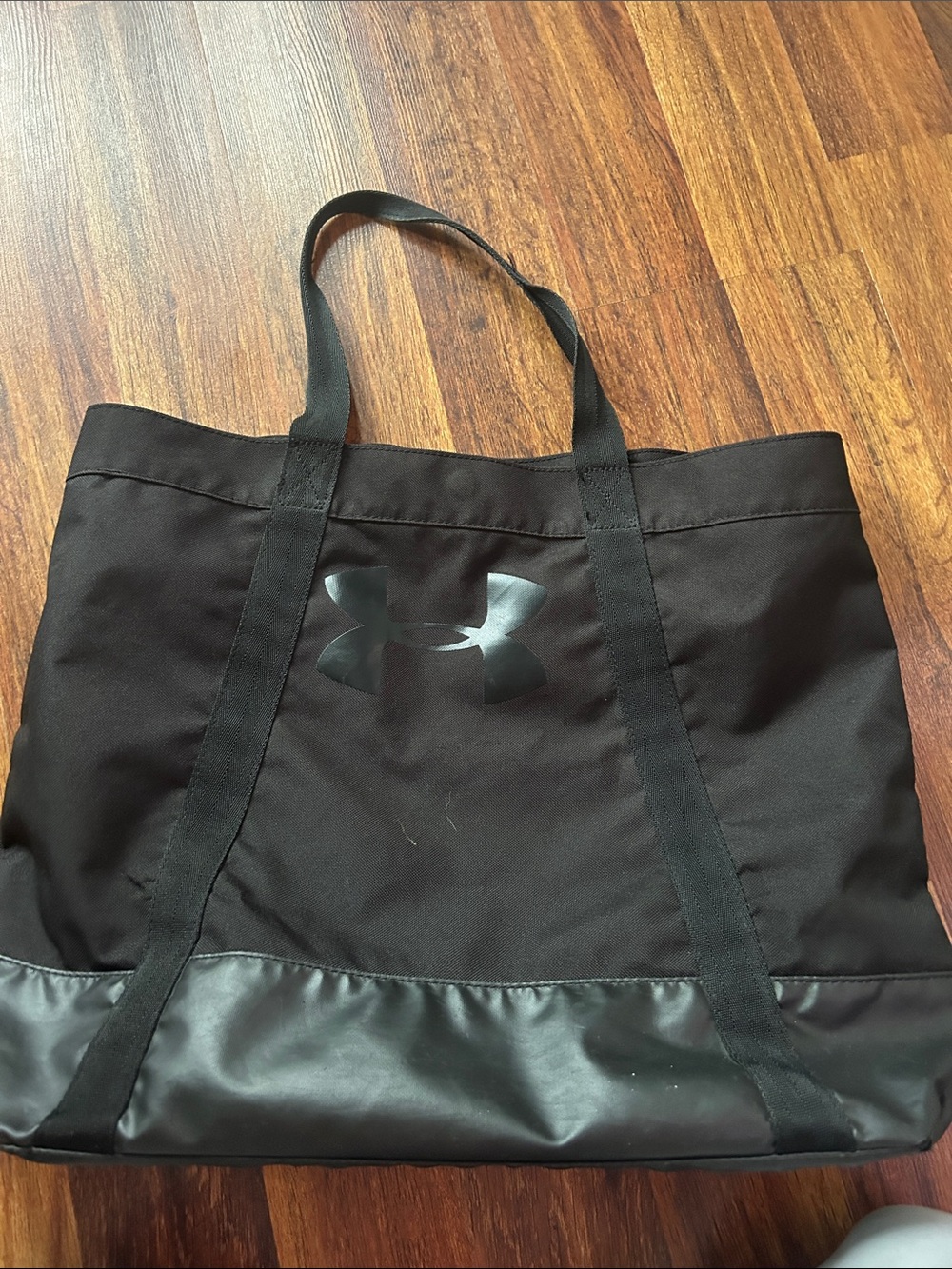 Under Armour Black Duffel Tote with Logo
